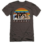 Friends Soda Fountain Men's Ultra-Soft 30/1 Cotton Slim Short-Sleeve T-Shirt